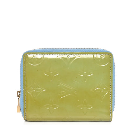 Louis Vuitton Vernis Zippy Coin Purse Baby Blue 1 of 9