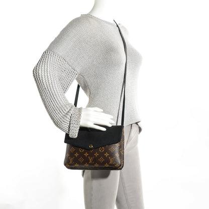 Louis Vuitton Monogram Twinset Pochette Black 2 of 7
