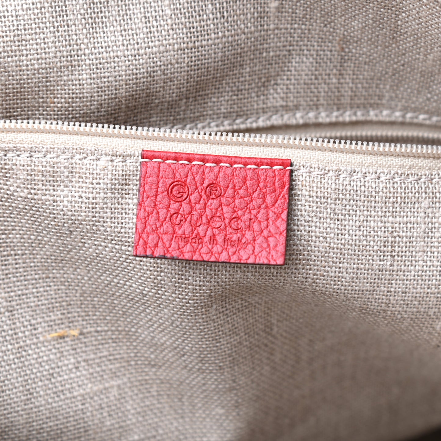Monogram Medium Bree Shoulder Bag Red