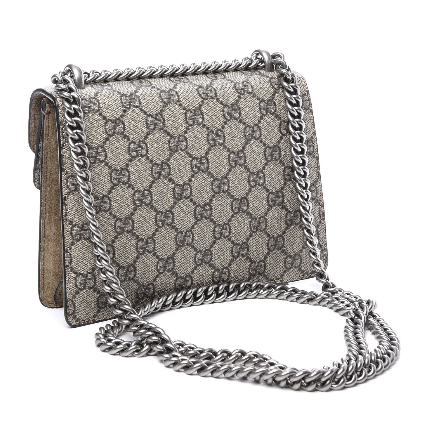GG Supreme Monogram Mini Dionysus Shoulder Bag Taupe