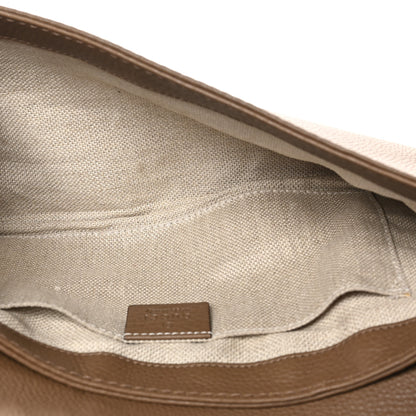 Gucci Snakeskin Deerskin Greenwich Clutch Beige 10 of 16