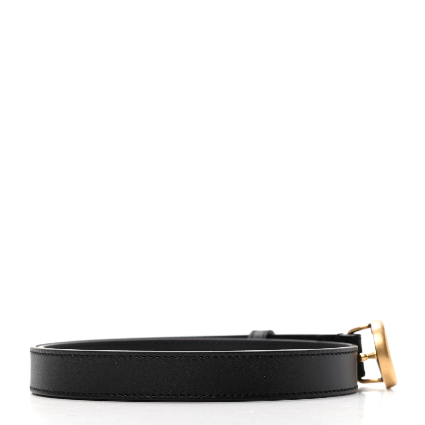 Calfskin Double G 20mm Belt 70 28 Black