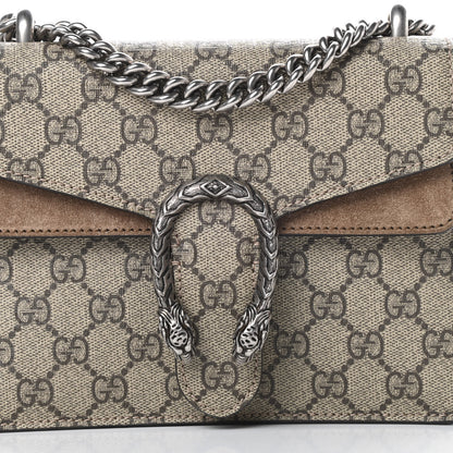 Gucci GG Supreme Monogram Mini Dionysus Shoulder Bag Taupe 8 of 14
