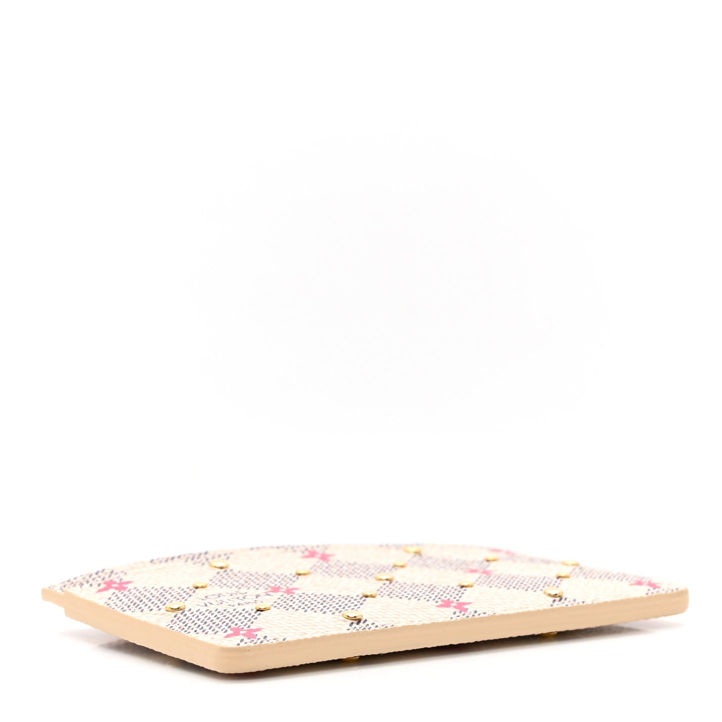 Damier Azur Studded Card Holder