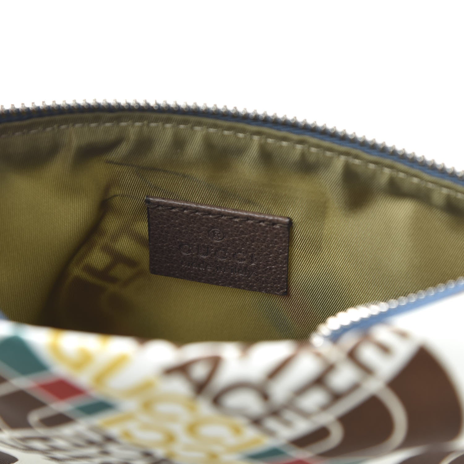 Gucci X THE NORTH FACE Econyl Nylon Belt Bag White Sky Blue 2 of 12