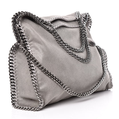 Stella McCartney Shaggy Deer Falabella Fold Over Tote Grey 4 of 10