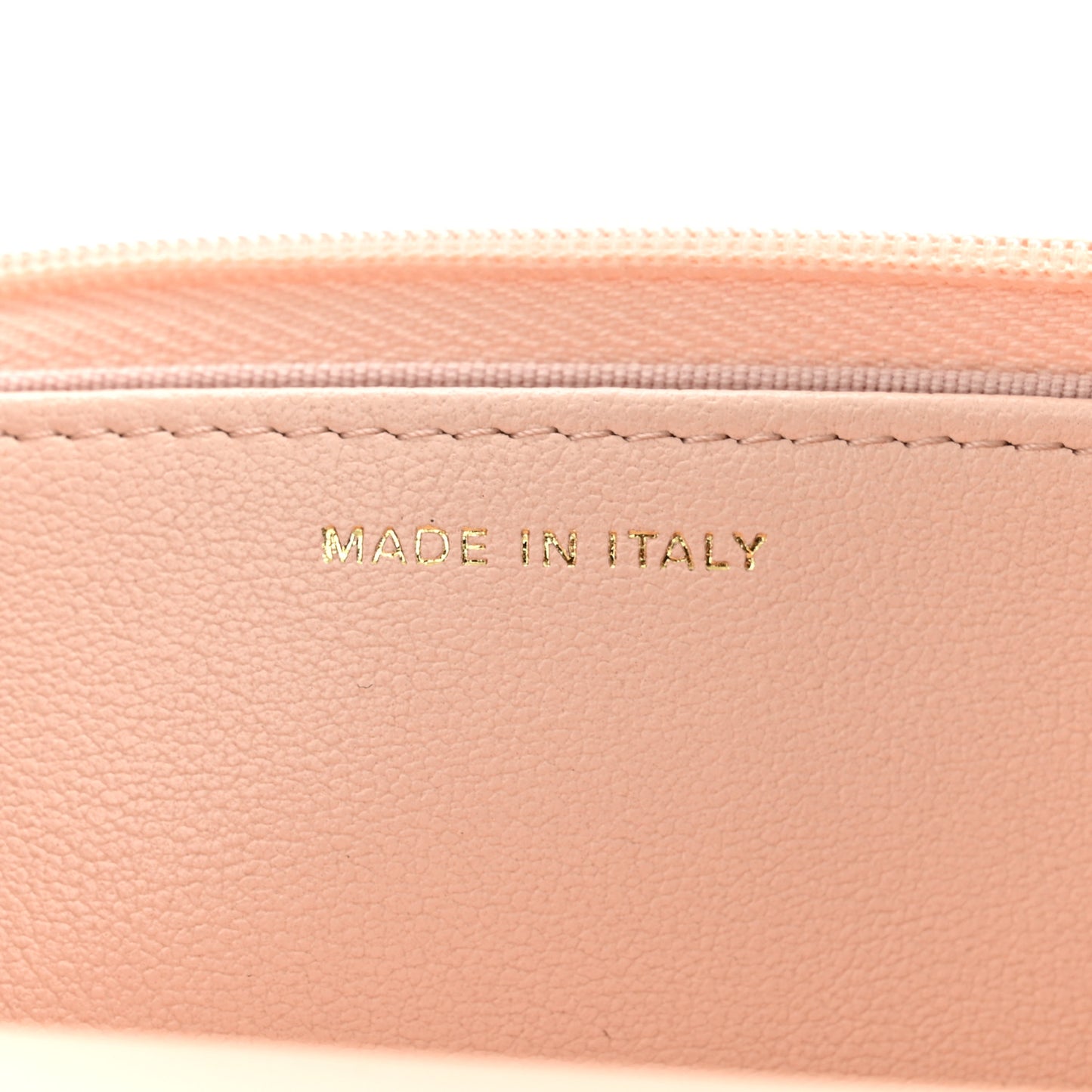 Lambskin Quilted CC Camellia Crush Wallet on Chain WOC Light Beige