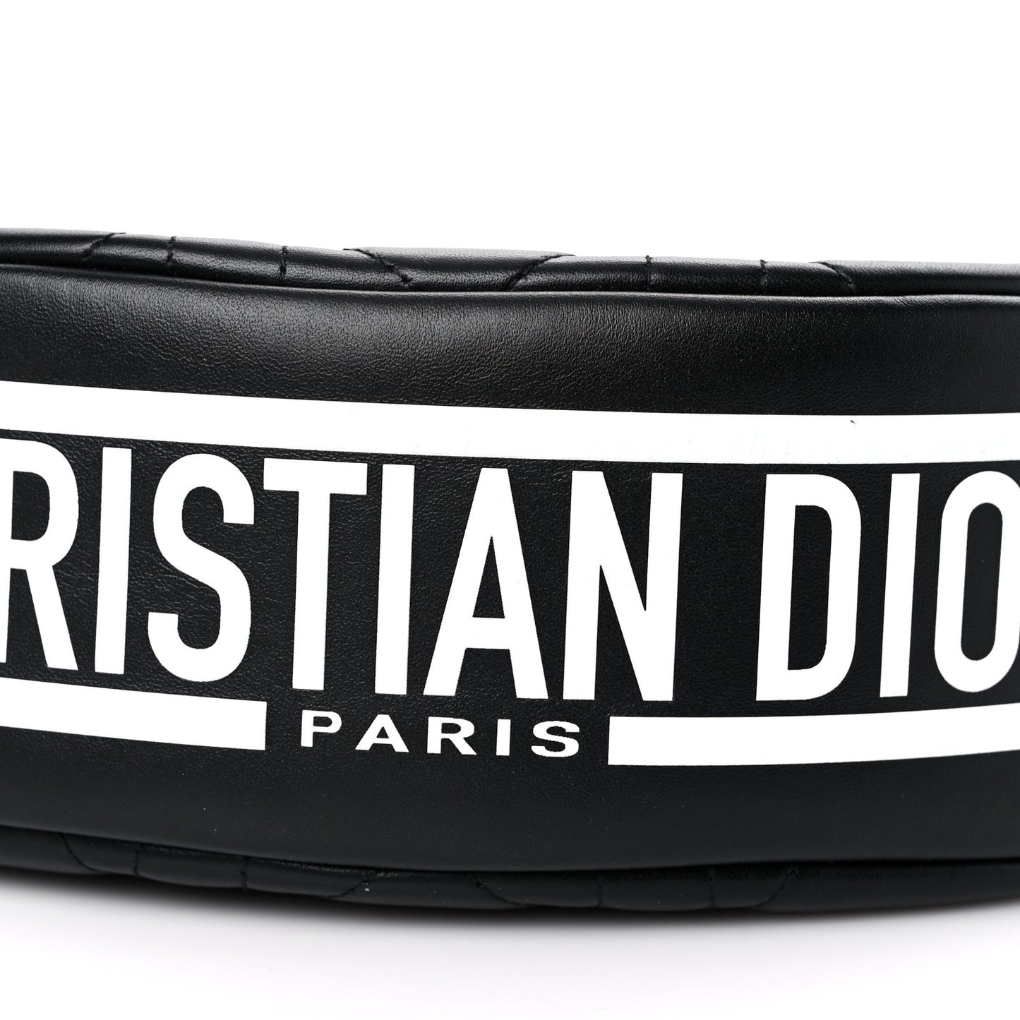 Lambskin Cannage Medium Dior Vibe Hobo Bag Black