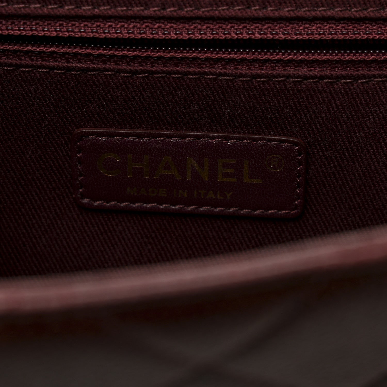 Chanel Caviar Quilted Large Retro Class Flap Burgundy 6 of 11