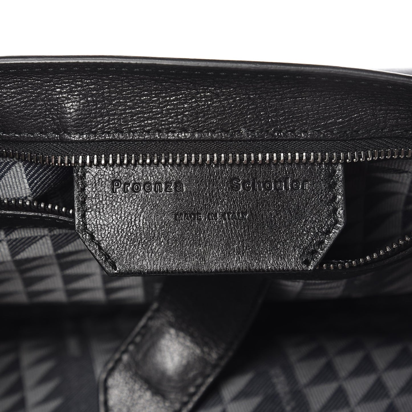 Lambskin Medium PS1 Satchel Black