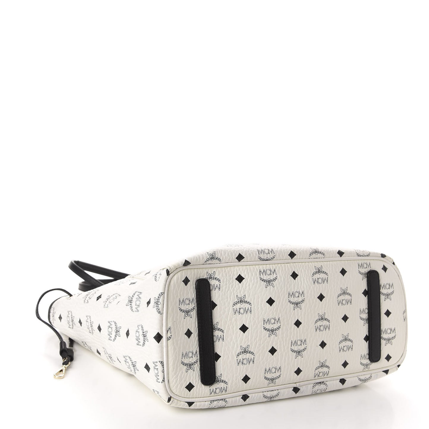 Visetos Medium Project Reversible Shopper Tote White