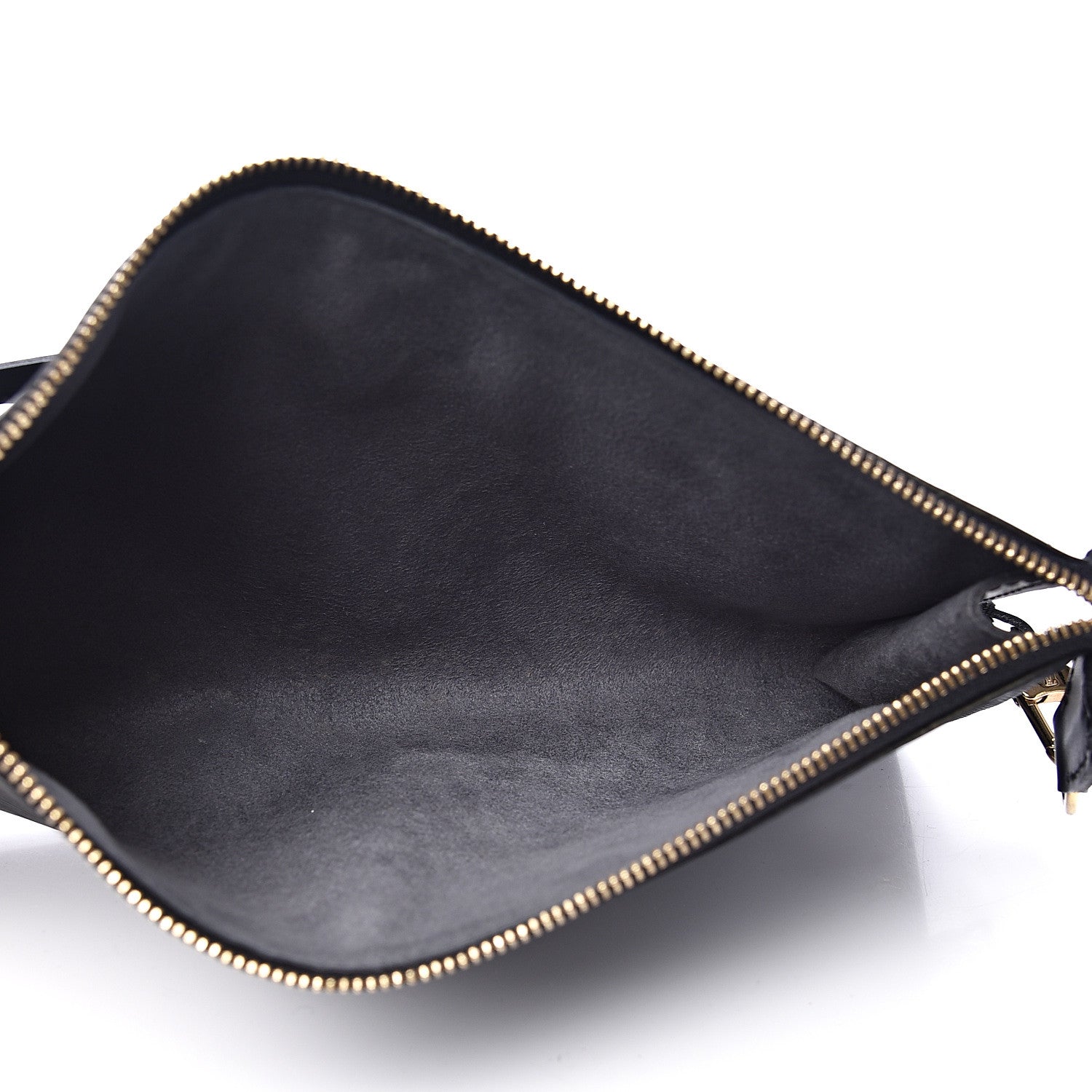 Louis Vuitton Epi Pochette Accessories 24 Black 4 of 10