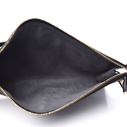 Louis Vuitton Epi Pochette Accessories 24 Black 4 of 10