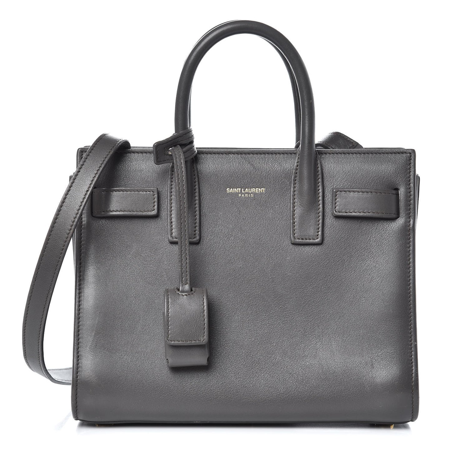 Calfskin Nano Sac De Jour Fog