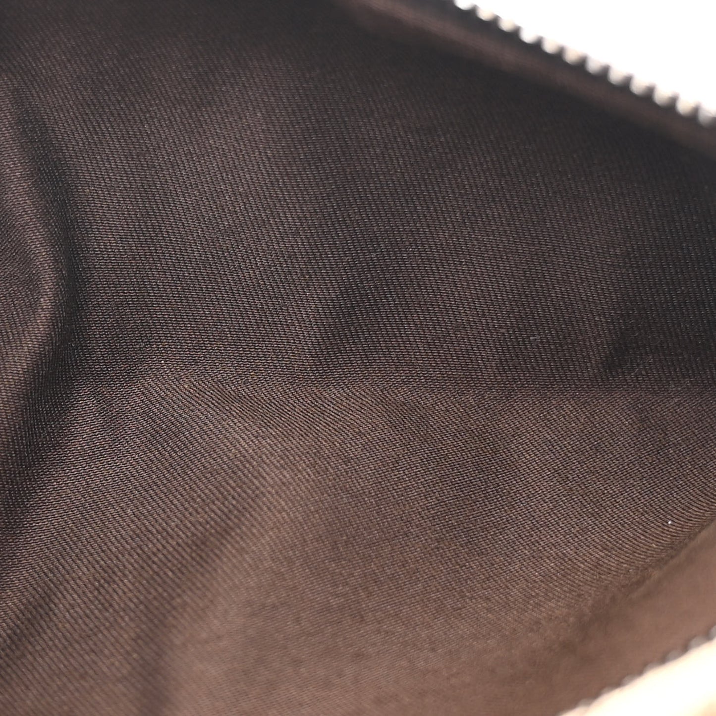 Monogram Web Belt Bag Dark Brown