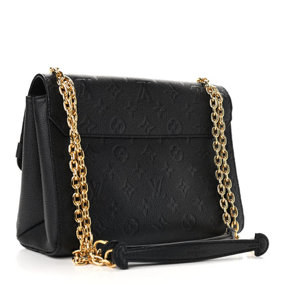 Louis Vuitton Empreinte Vavin PM Black 3 of 9