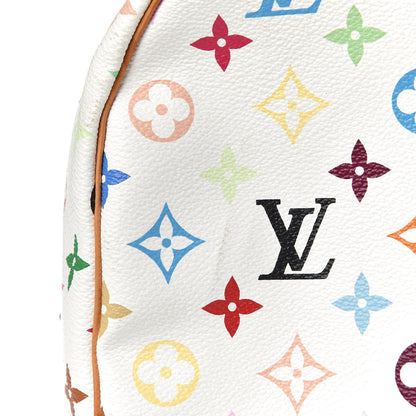 Louis Vuitton Monogram Multicolor Keepall 45 White 20 of 28