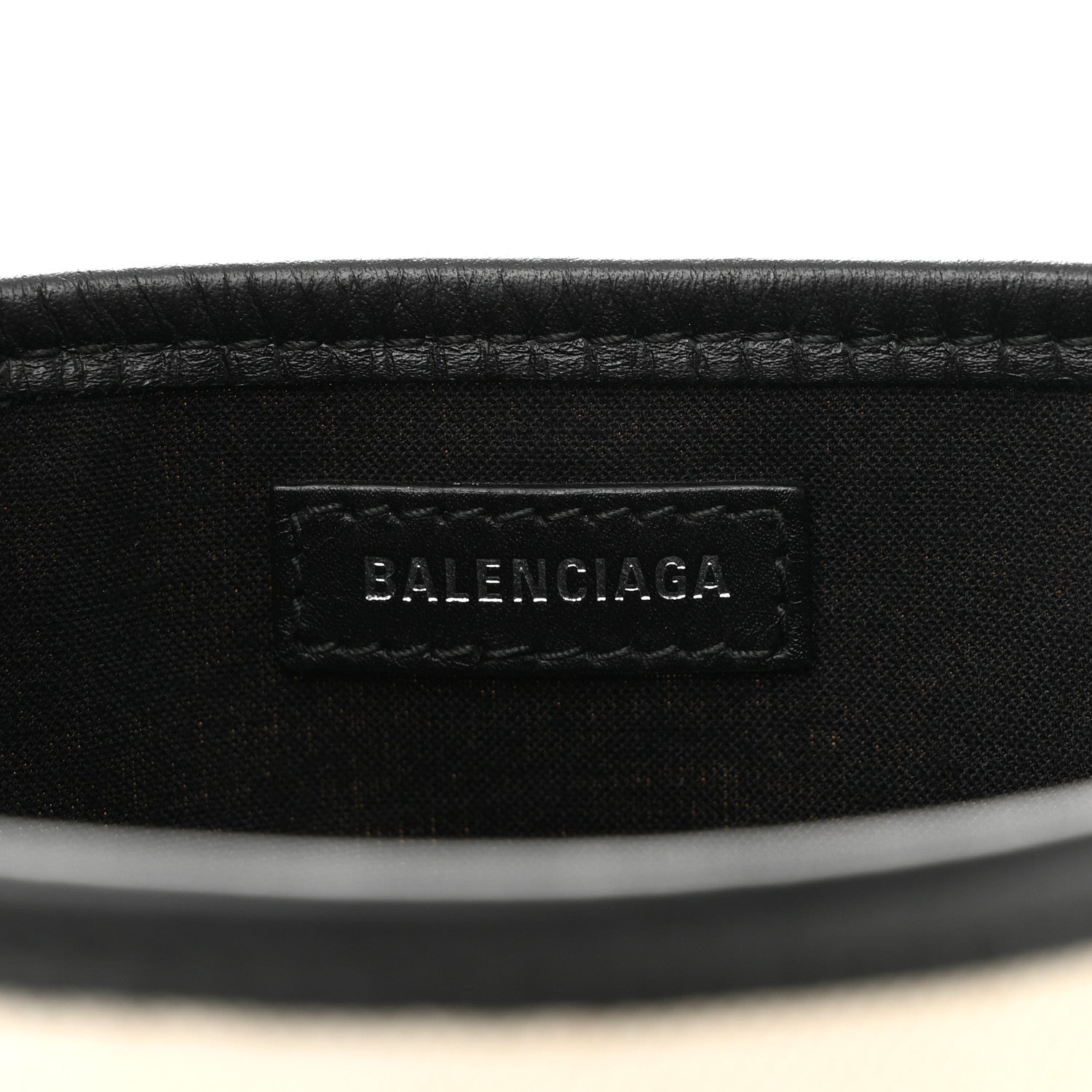 Balenciaga Cotton Canvas Calfskin Navy Cabas XS Natural Black 6 of 10