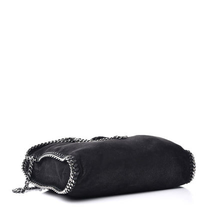 Stella McCartney Shaggy Deer Falabella Fold Over Tote Black 5 of 11
