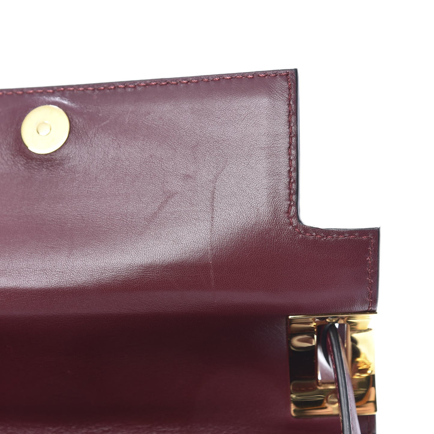 Vitello Small My Rockstud Frame Bag Rubin