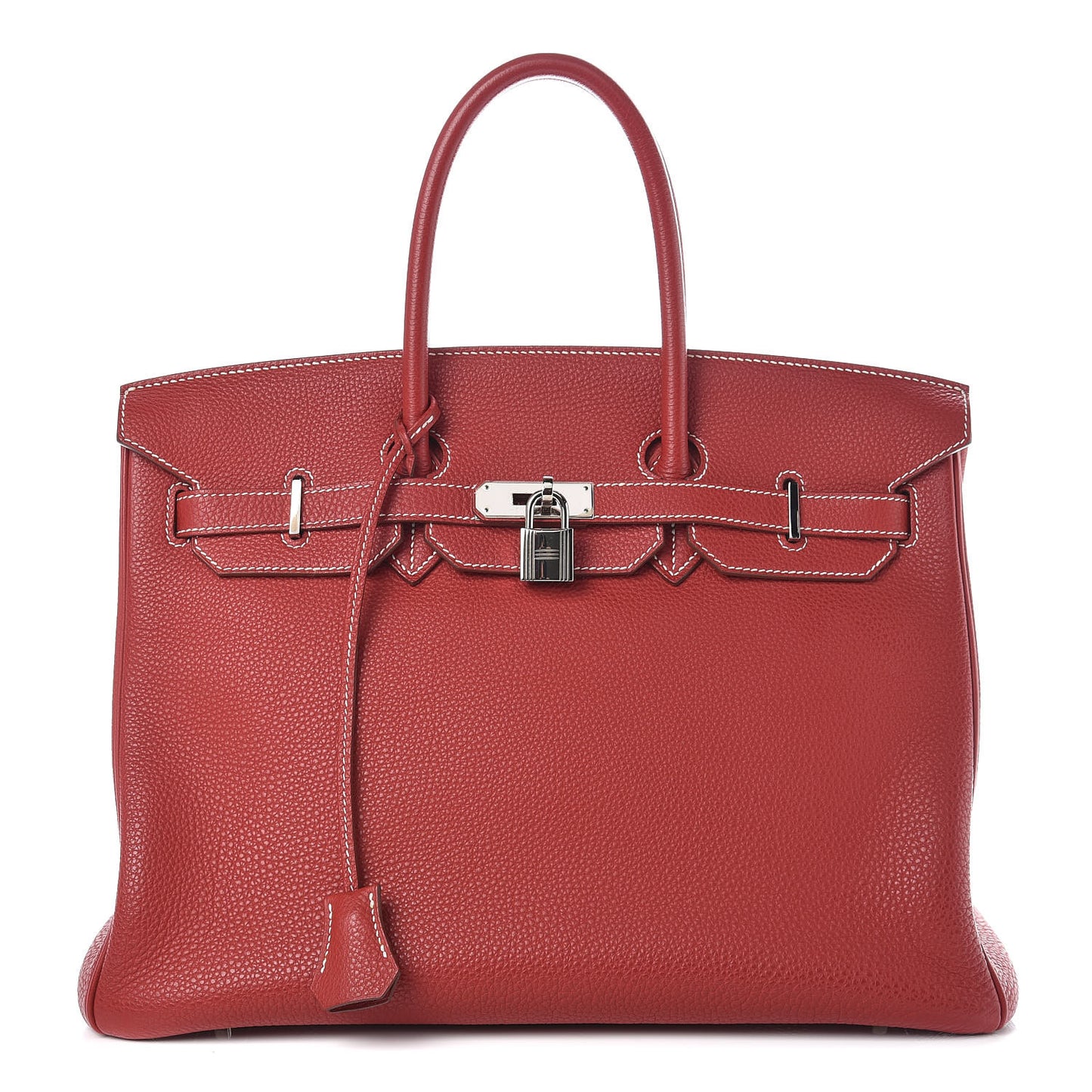 Togo Horseshoe Birkin 35 Rouge Garance