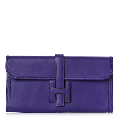 Hermes Swift Jige Elan 29 Clutch Iris 1 of 12