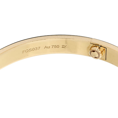 Cartier 18K Yellow Gold LOVE Bracelet 19 7 of 9