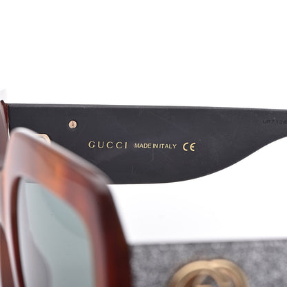 Gucci Square Frame GG0102S Sunglasses Glitter Silver Multi 11 of 16