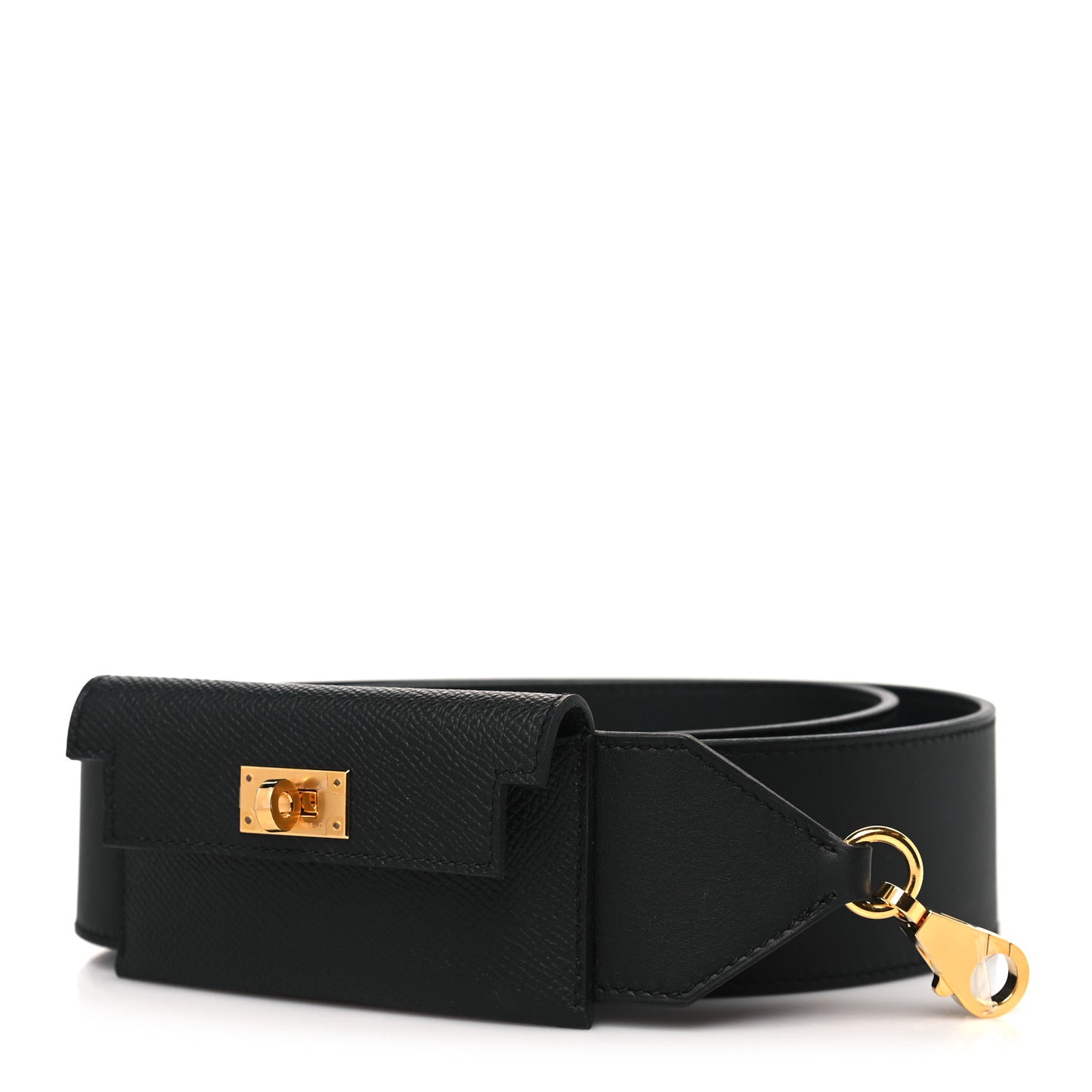 Swift Epsom Pocket Kelly Shoulder Strap Black