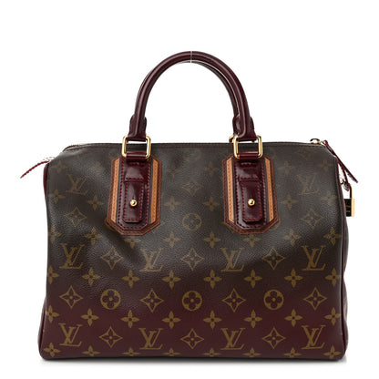 Louis Vuitton Monogram Mirage Speedy 30 Bordeaux 1 of 9