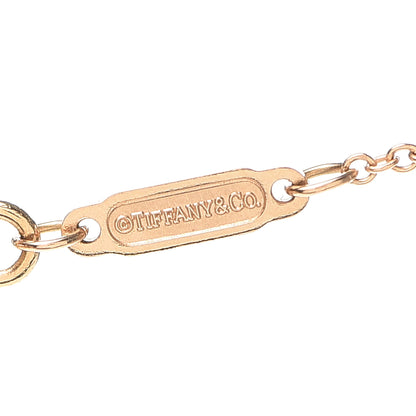 Tiffany 18K Rose Gold Small T Smile Pendant Necklace 4 of 6