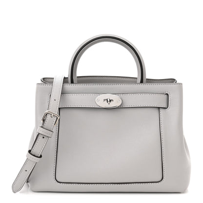 Mulberry Silky Calfskin Medium Islington Pale Grey 1 of 9