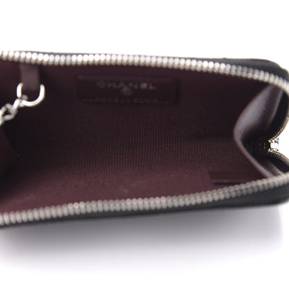 Chanel Caviar Quilted Key Holder Case Black 5 of 8