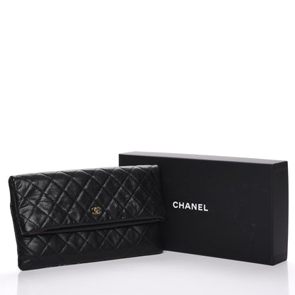 Chanel Caviar Quilted CC Beauty Clutch Black 9 of 9