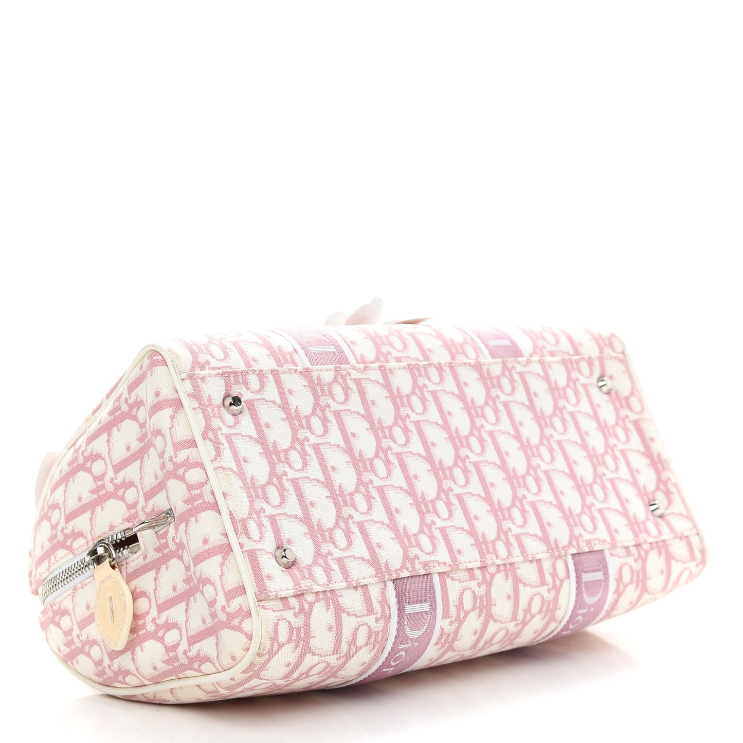 Monogram Girly Boston Pink