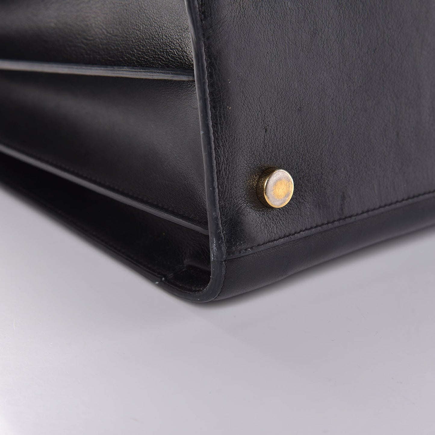 Calfskin Large Sac De Jour Carryall Black