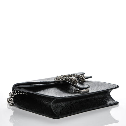 Gucci Calfskin Mini Dionysus Shoulder Bag Black 4 of 7