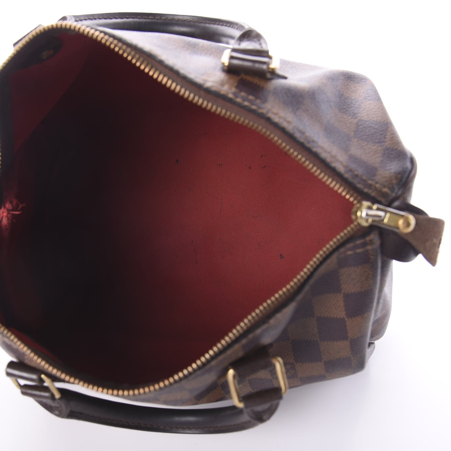 Louis Vuitton Damier Ebene Speedy 30 4 of 12