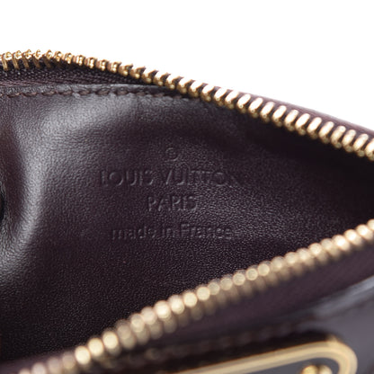 Louis Vuitton Vernis Key Pouch Amarante 6 of 8