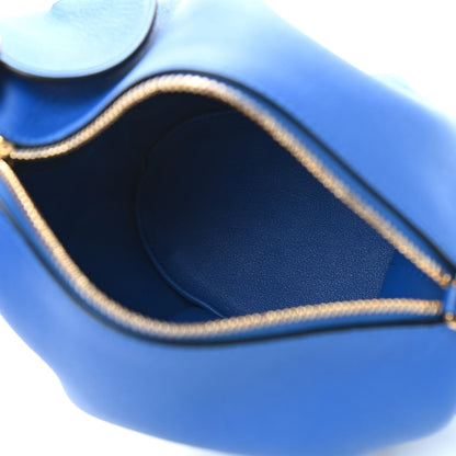 Loewe Calfskin Mini Elephant Crossbody Bag Electric Blue 5 of 8