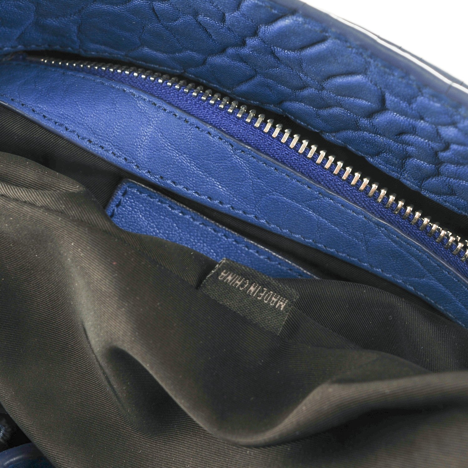 Alexander Wang Pebbled Lambskin Diego Royal Blue 7 of 8