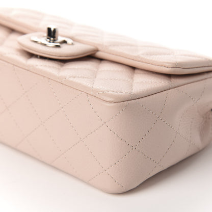 Chanel Caviar Quilted Mini Rectangular Flap Light Pink 7 of 10