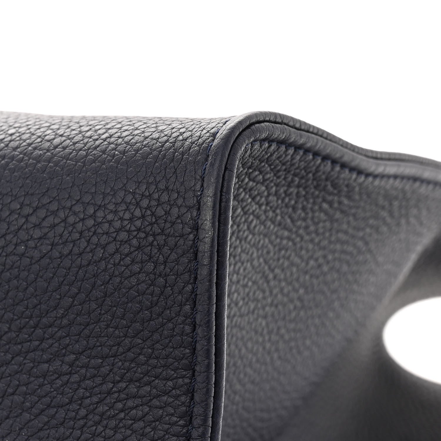 Louis Vuitton Grained Calfskin Nautical Onthego MM Navy Blue 11 of 12