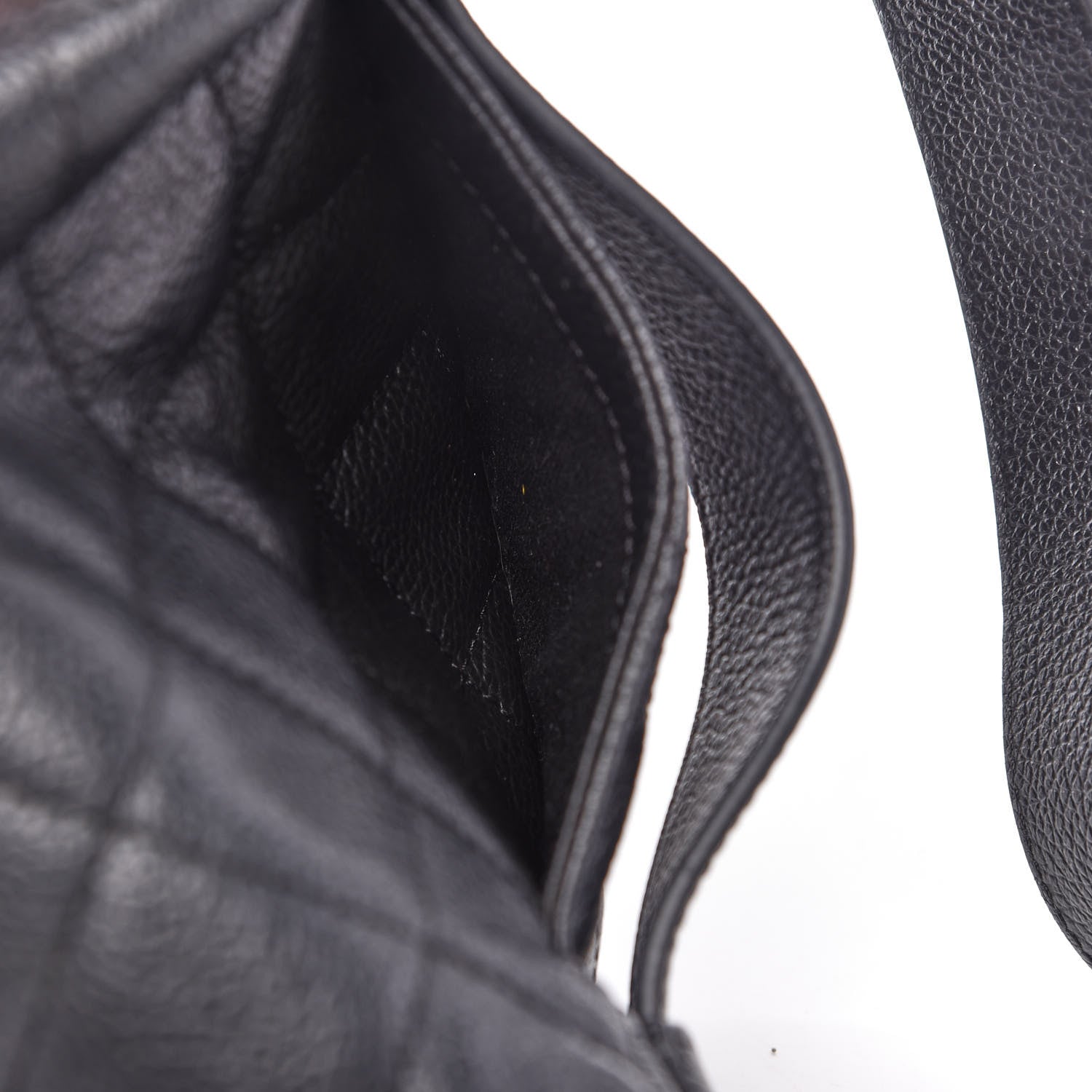 Chanel Grained Calfskin Quilted Waist Belt Bag Black 11 of 11