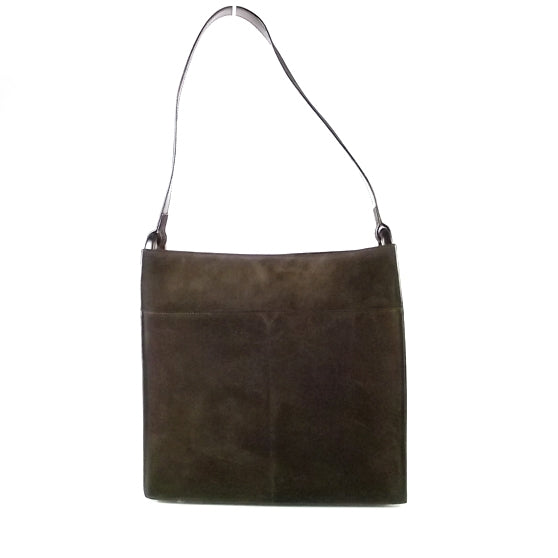 Gucci Suede Shoulder Bag Brown 1 of 8
