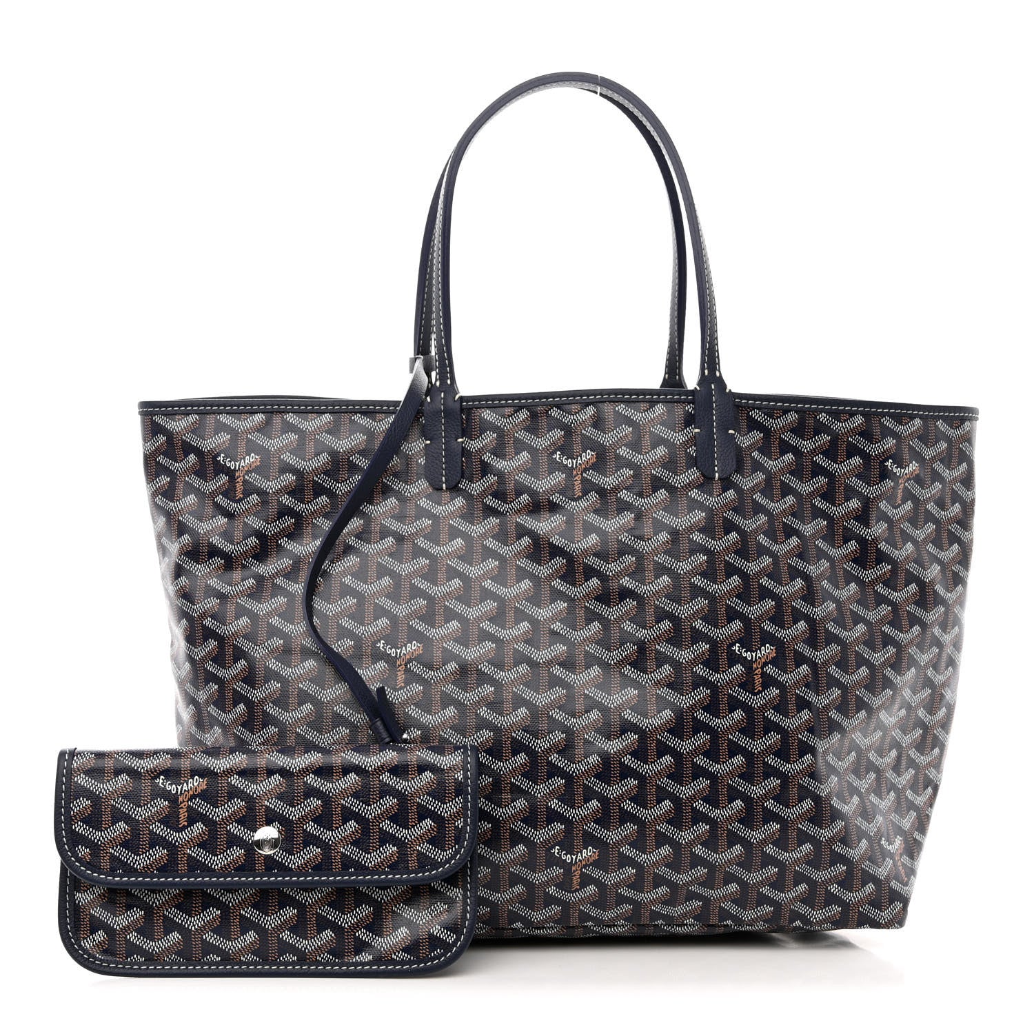 Goyard Goyardine Saint Louis PM Navy 1 of 11