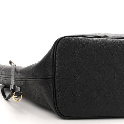 Louis Vuitton LOUIS VUITTON Empreinte Monogram Giant Neverfull MM Black 7 of 8