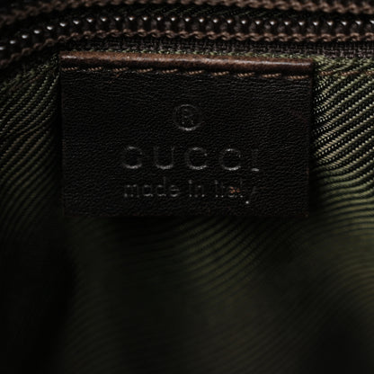 Gucci GG Supreme Messenger Crossbody Bag Dark Brown 5 of 10