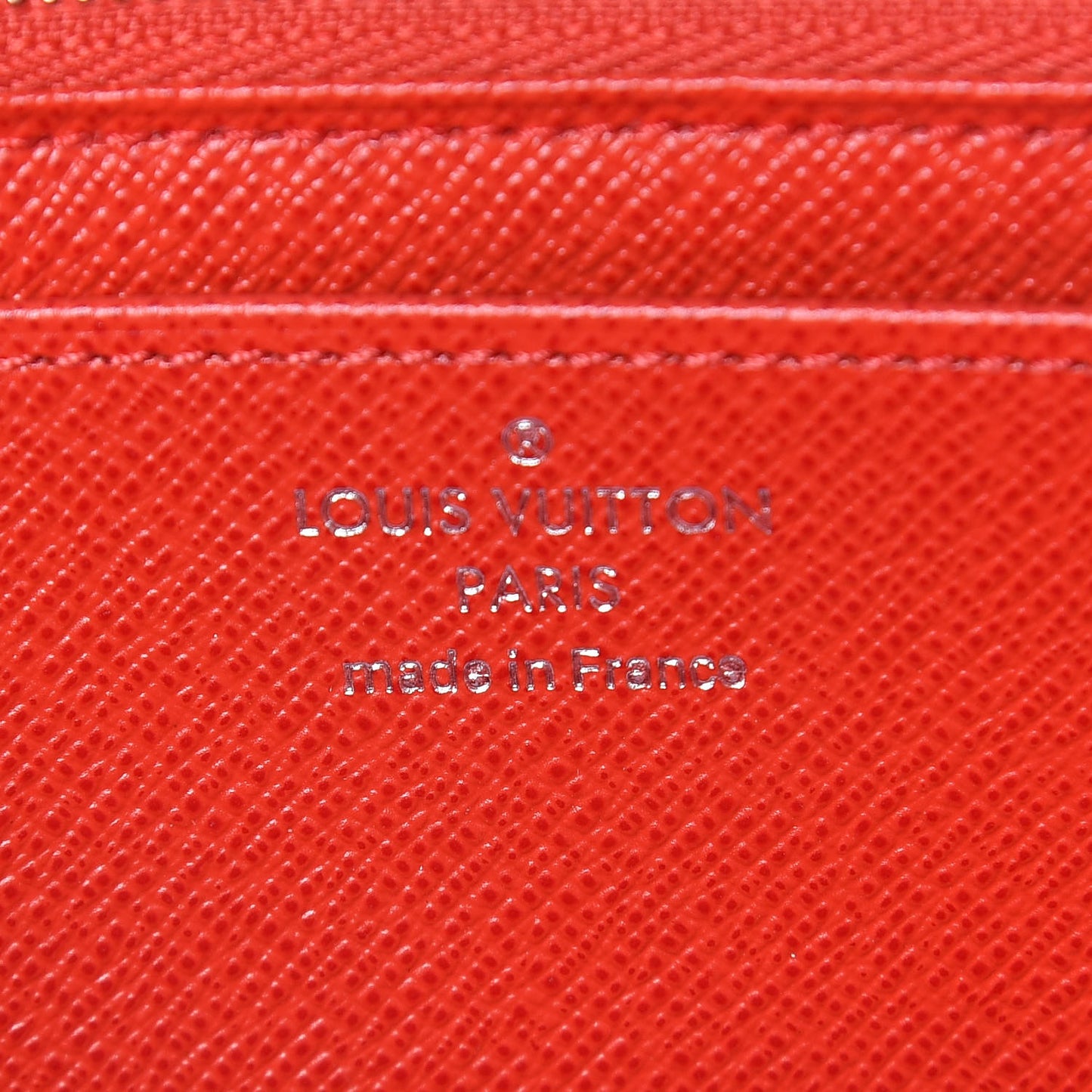 Epi Twist Wallet Coquelicot