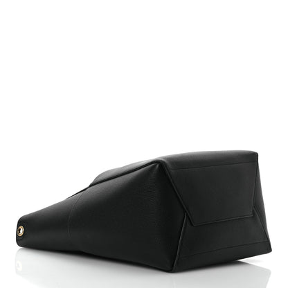 Celine Soft Grained Calfskin Sangle Bucket Bag Black 4 of 14